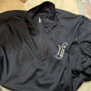Vansport Black Quarter-Zip Pullover